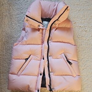 SAM. Light Pink Puffer Vest